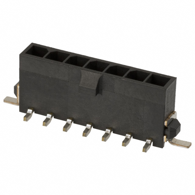 2-1445087-7 TE Connectivity AMP Connectors  Embases à broches mâles